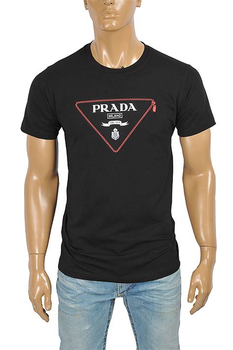 prada men's clothing sale|Prada men's t shirts.